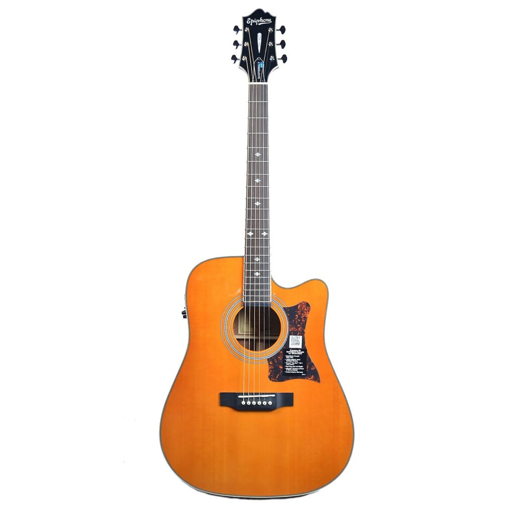 Epiphone DR-500MCE Acoustic Guitar Review 2023