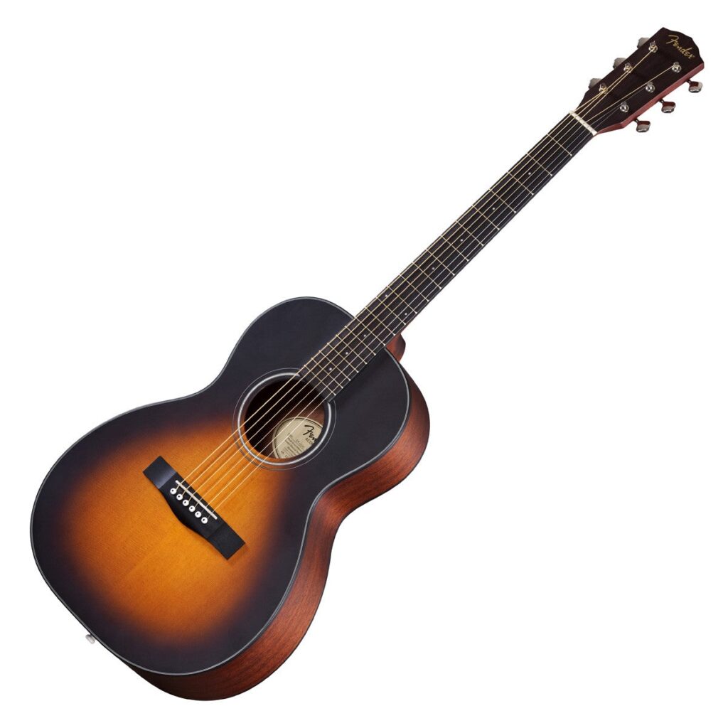 Fender CP-100 Parlor Small Body Acoustic Guitar Review 2022