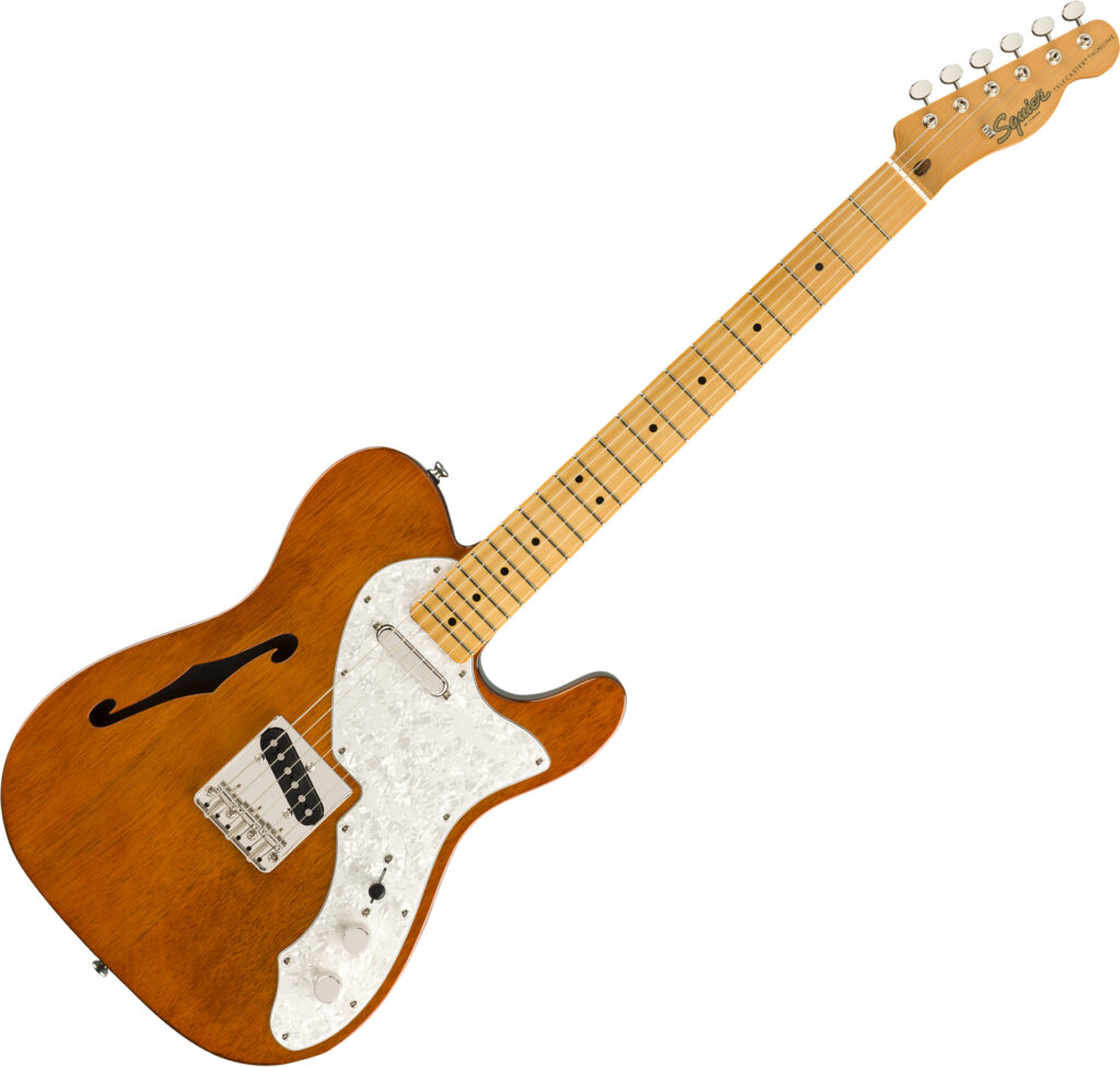 Squier Classic Vibe Thin Line Telecaster Electric Guitar Review 2023