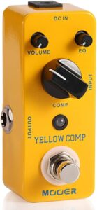 Mooer Yellow Comp Optical Compressor PEdal Review 2023