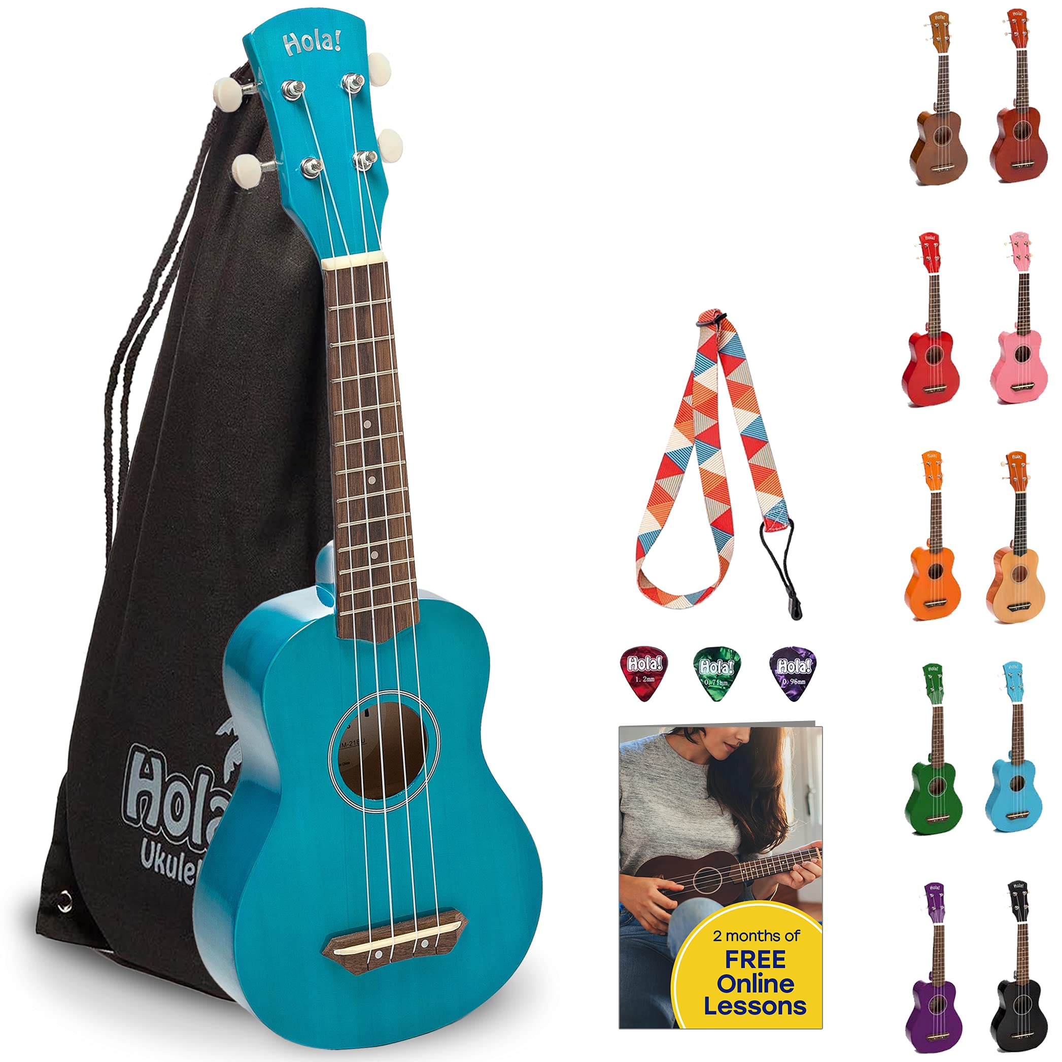 Hola! Music HM-21BU Soprano Ukulele Bundle Review 2024